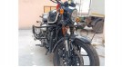 For Royal Enfield Shotgun 650 Accessories Luggage Rack Backrest and Engine Guard - SPAREZO